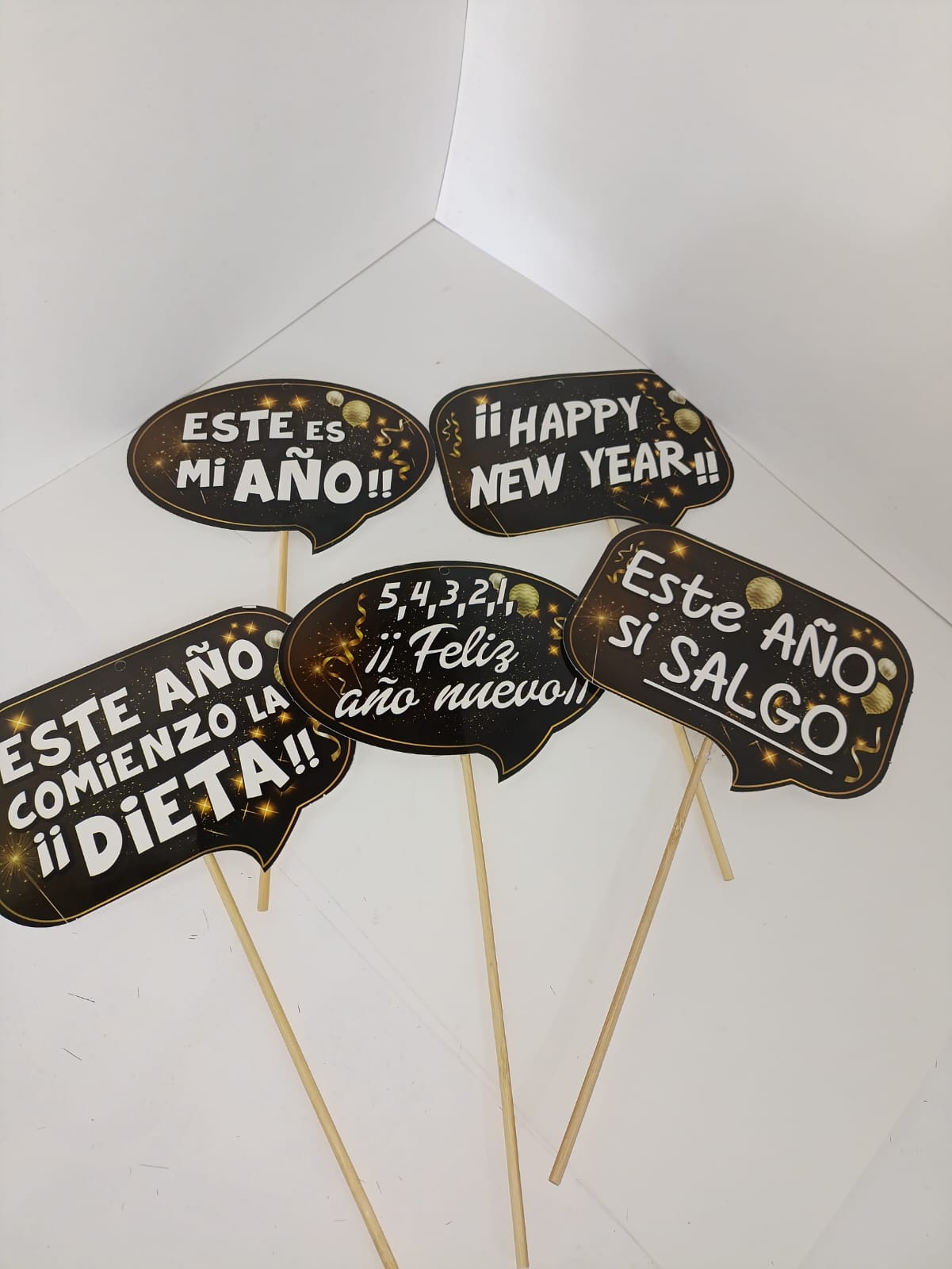 Kit Fin de Año 35 Accesorios Festivos para 5 Personas