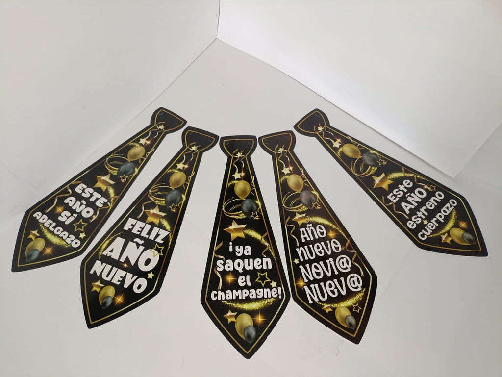 Kit Fin de Año 35 Accesorios Festivos para 5 Personas