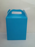 Kit Mesa de Dulces Azul 30 piezas Vasos, Bolsal, Loncheras
