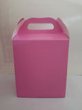 Kit Mesa de Dulces Rosa 30 piezas Vasos, Bolsas, Loncheras