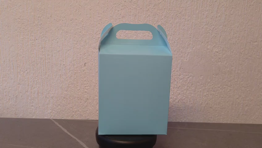 LONCHERA DE CARTON GLOBO ART DULCEROS PARA FIESTA