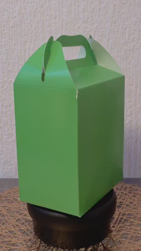 LONCHERA DE CARTON GLOBO ART DULCEROS PARA FIESTA