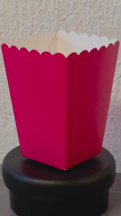VASO PARA PALOMITAS GLOBO ART DULCEROS RECUERDOS FIESTAS