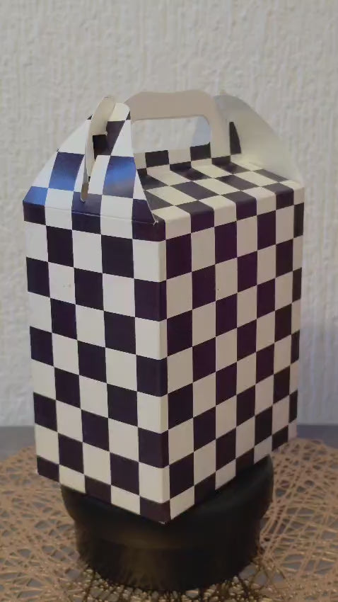 LONCHERA DE CARTON GLOBO ART DULCEROS PARA FIESTA