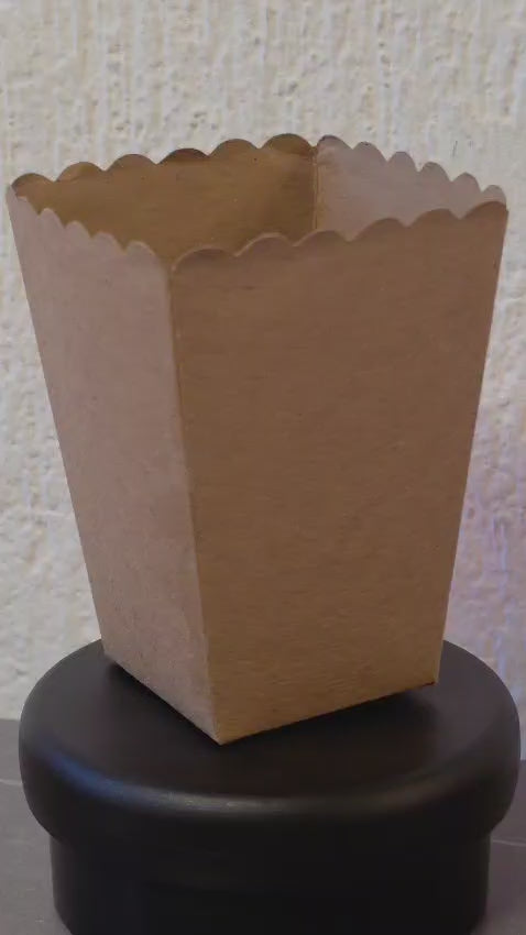 VASO PARA PALOMITAS GLOBO ART DULCEROS RECUERDOS FIESTAS
